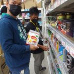 買い物に行きました